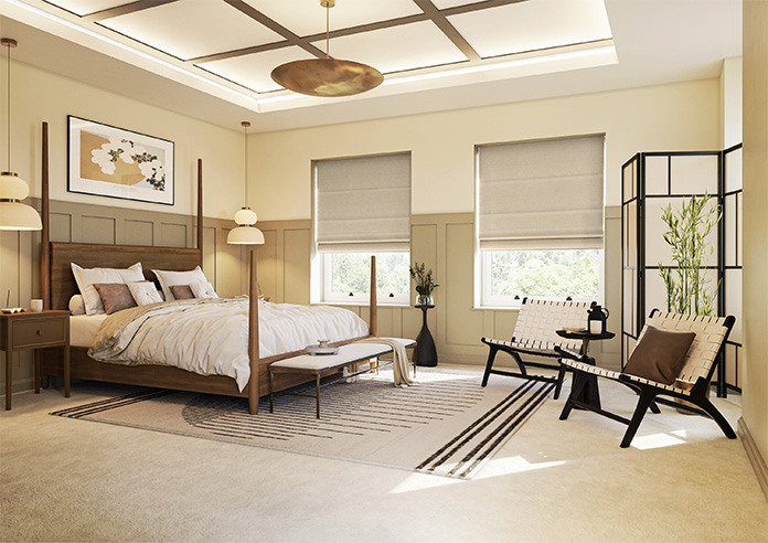 Faye, Seashell - Roman Blind - Image 6